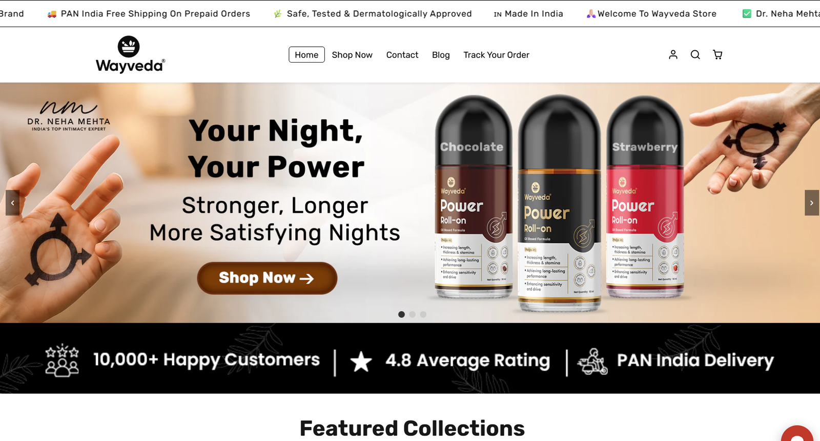 WayVeda Shopify store